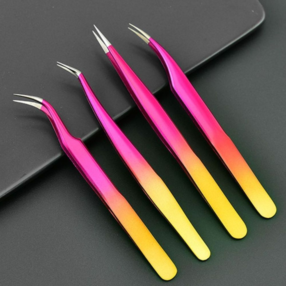 Lashes Forceps Eyebrow Clamps False Eyelashes Tweezers Eyelashes Picking Tool BY EIZA INDS