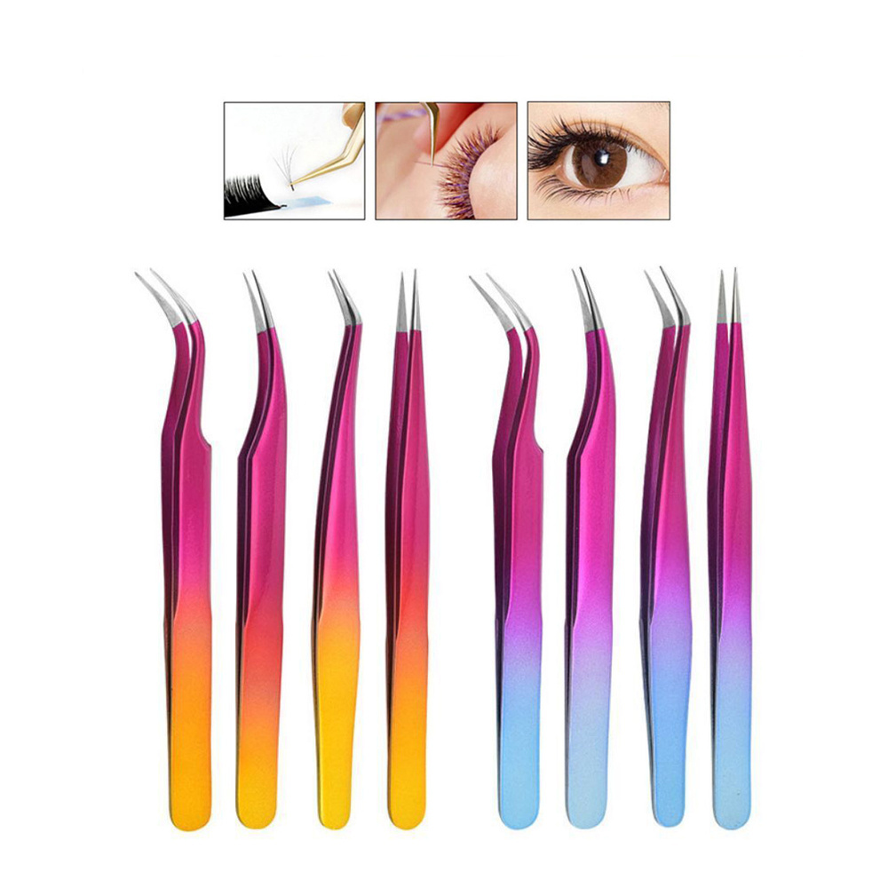 Lashes Forceps Eyebrow Clamps False Eyelashes Tweezers Eyelashes Picking Tool BY EIZA INDS