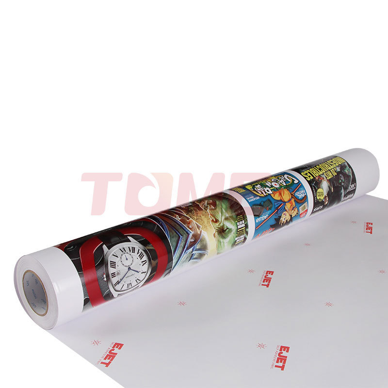 wholesale price high glosy vinel tome inkjet printer printable material Glossy matte sticker paper self adhesive vinyl