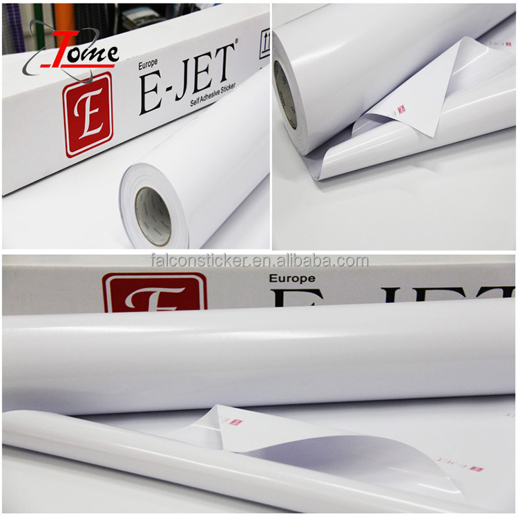 Vinyl Paper Rolls Inkjet Self Adhesive Printing for Window Display