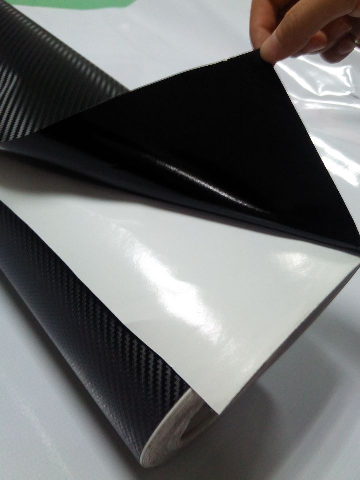 Auto carbon fiber car wrap vinyl film 3d carbon fiber vinyl for car body protection