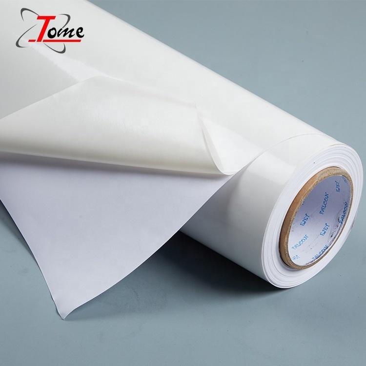 EJET Poster Material Self Adhesive Matte inkjet Printing PP Synthetic Sticker Paper Roll up Waterproof For Dye Ink