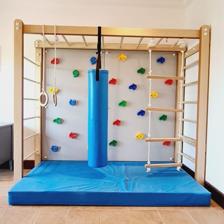 Internet celebrity swing climbing hanging combination children's indoor fitness ladder toddler sensory training equipment