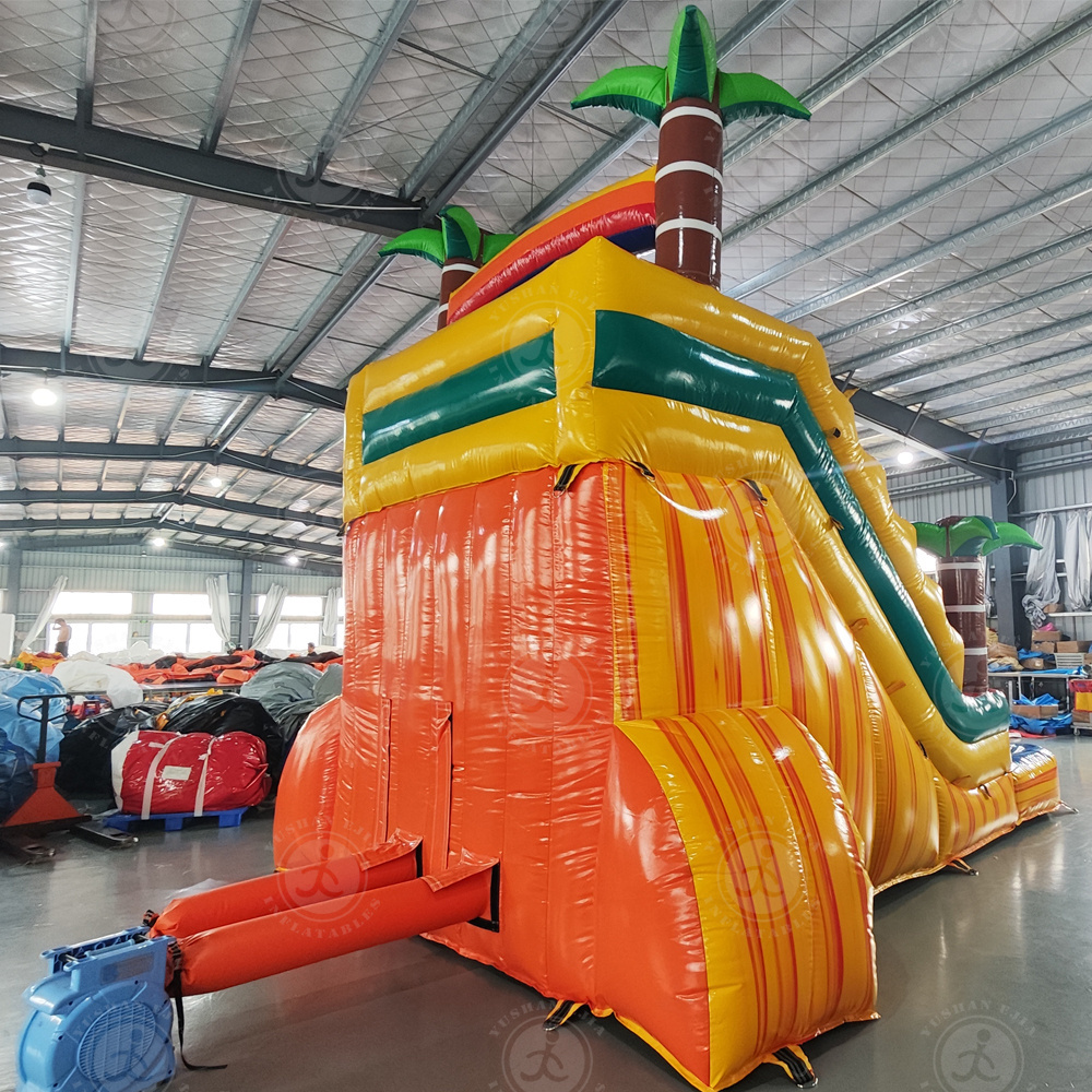 Inflatable Water Slide Bounce House Water Slide For Swimming Pool Water Play Equipment Slides