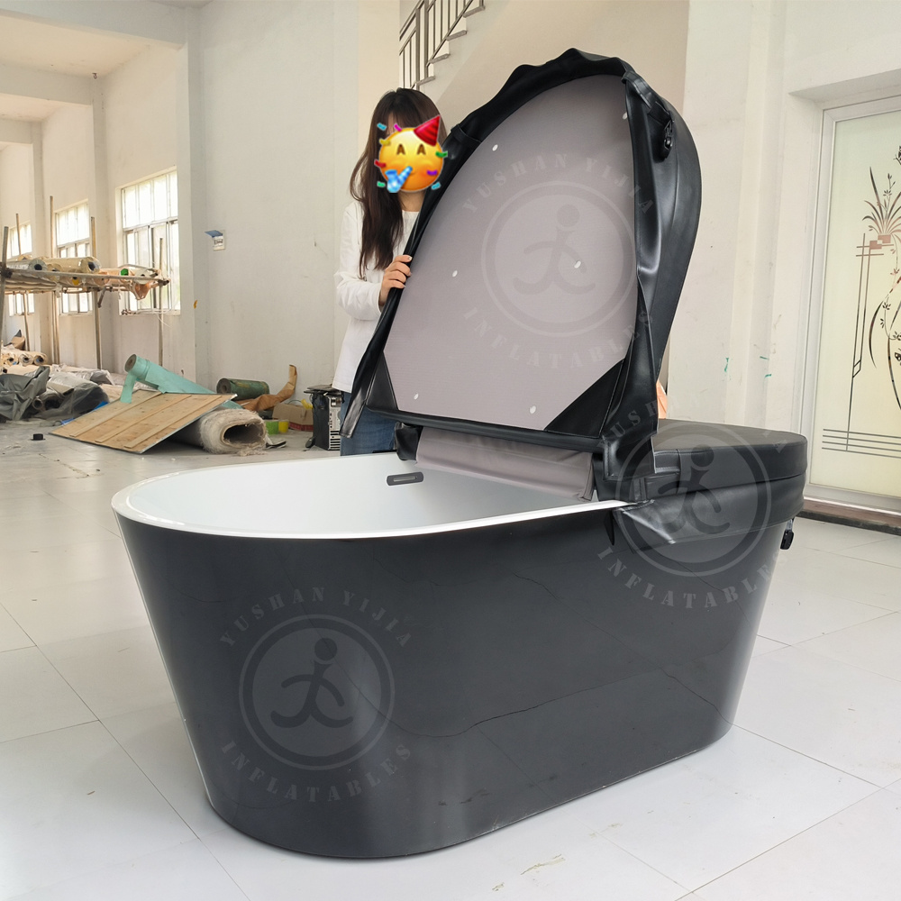 High Quality Customized Acrylic Bath Tub with Cooling System Hot Bath Tub Ice Bath Tub with Chiller