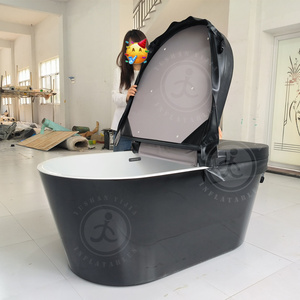 High Quality Customized Acrylic Bath Tub with Cooling System Hot Bath Tub Ice Bath Tub with Chiller