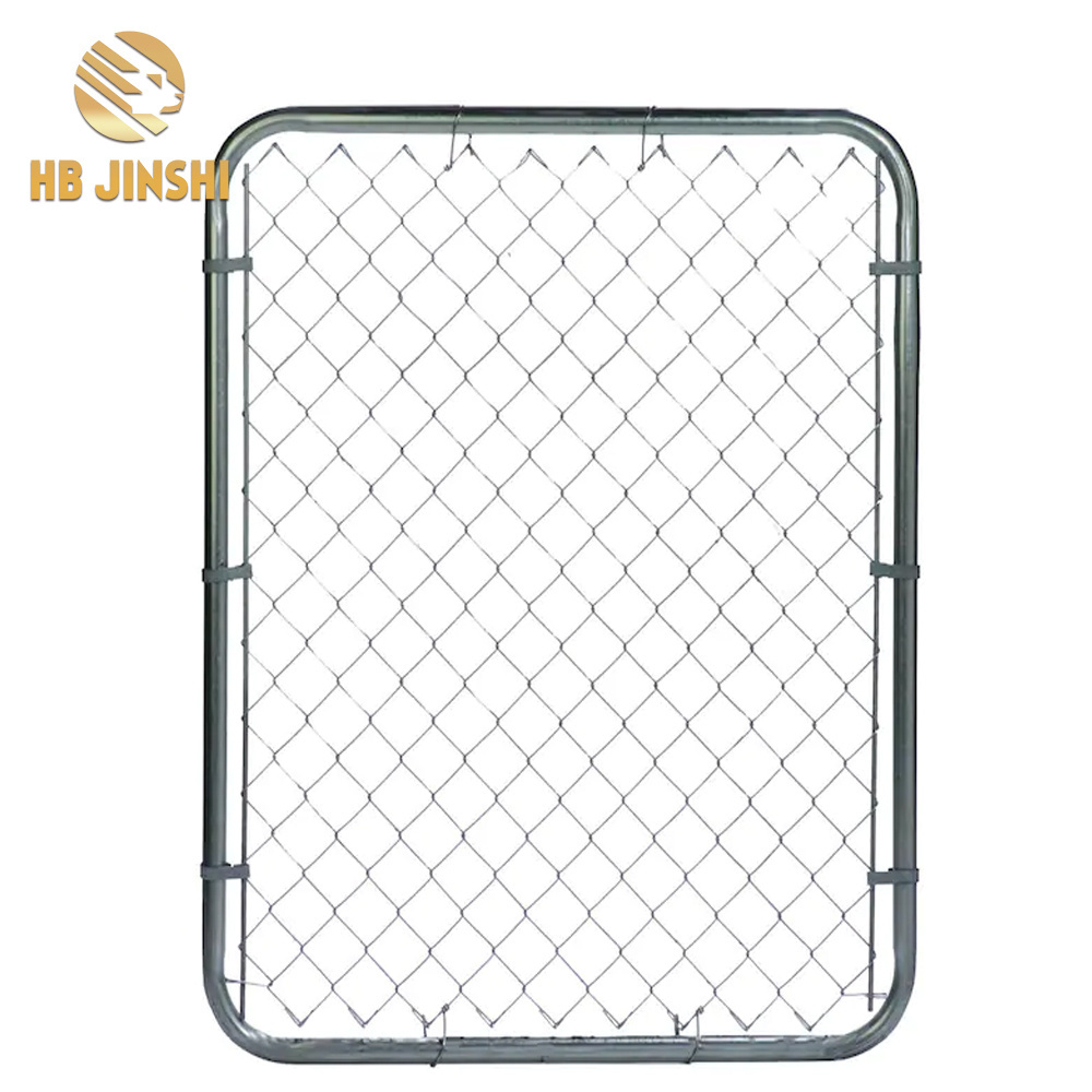 Chain Link Fence Swing gate Removable Security Gate for home