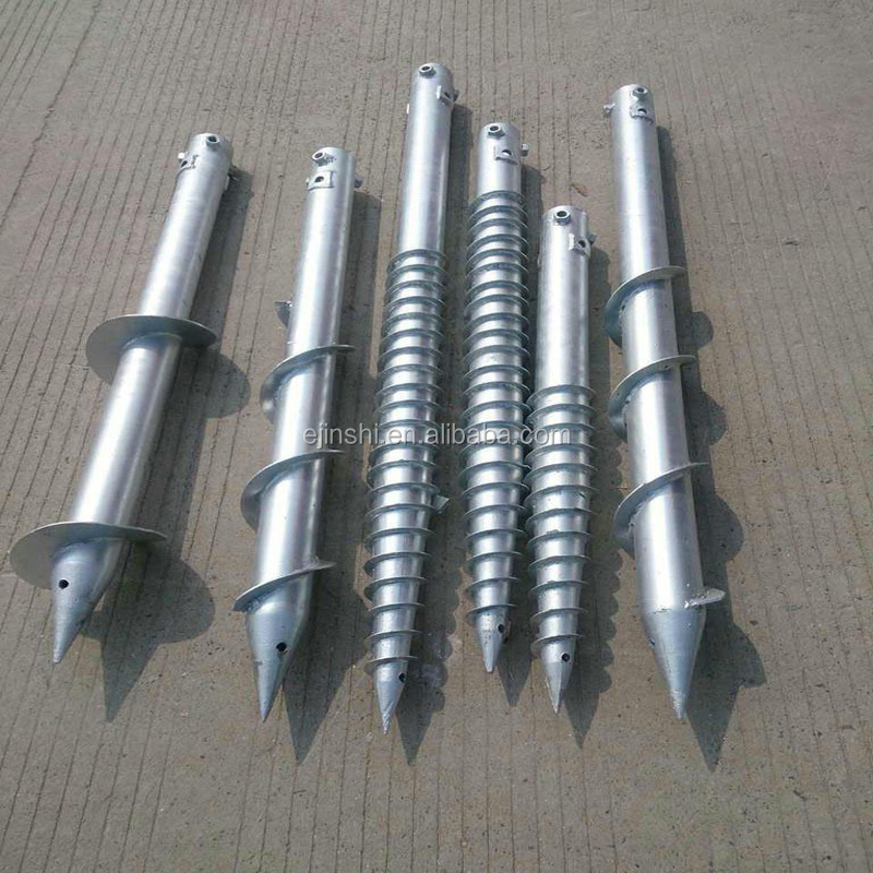 ASTM Helical Piles, Helix Anchors, Ground Screw in Foundation