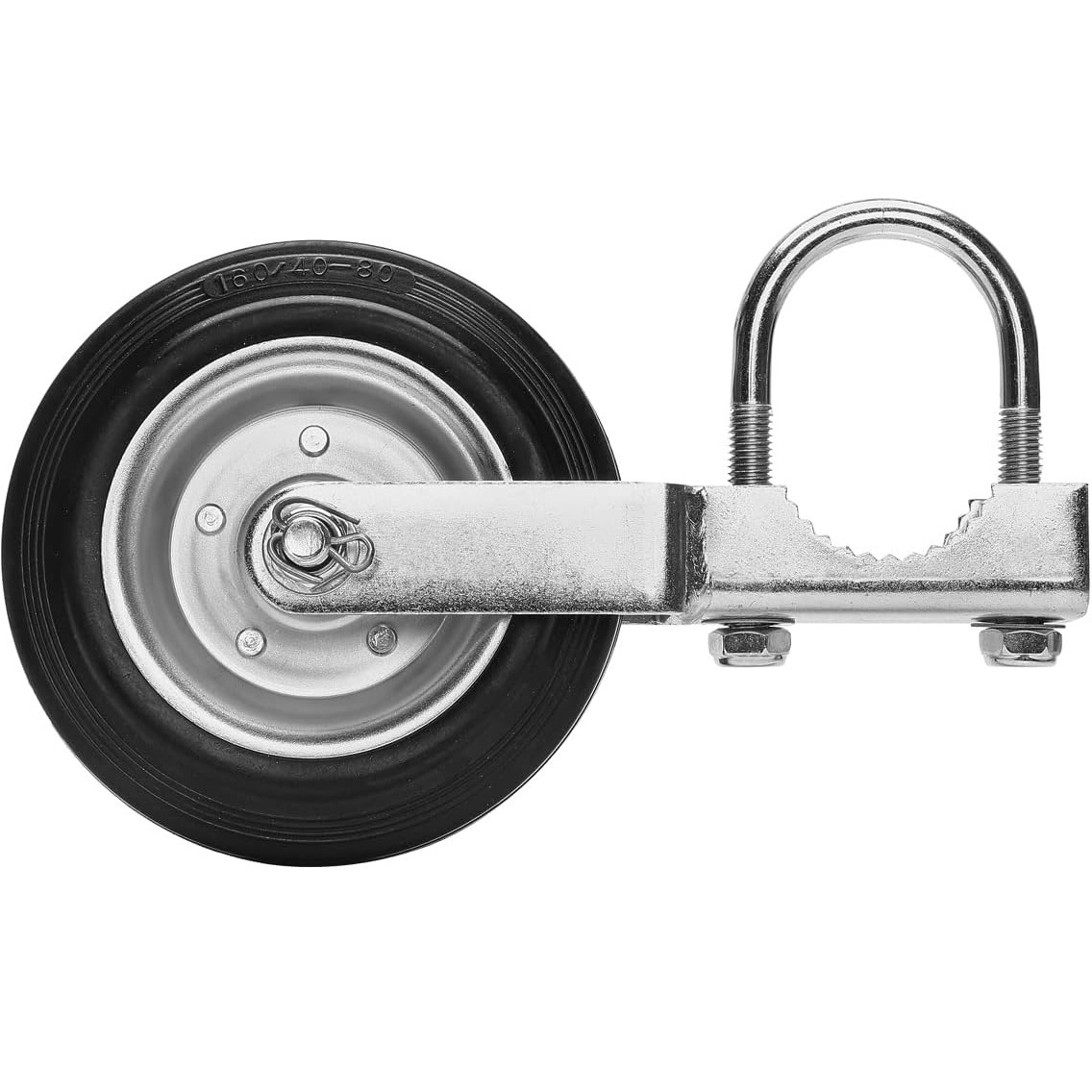 Gate Caster Spring Loaded Support 6-Inch Gate wheel For Metal Swing