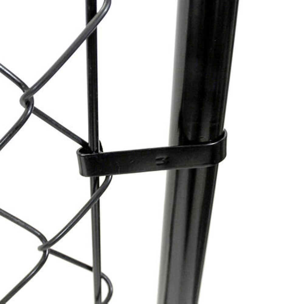 Galvanized Frame Residential Chain Link Single Swing Gates