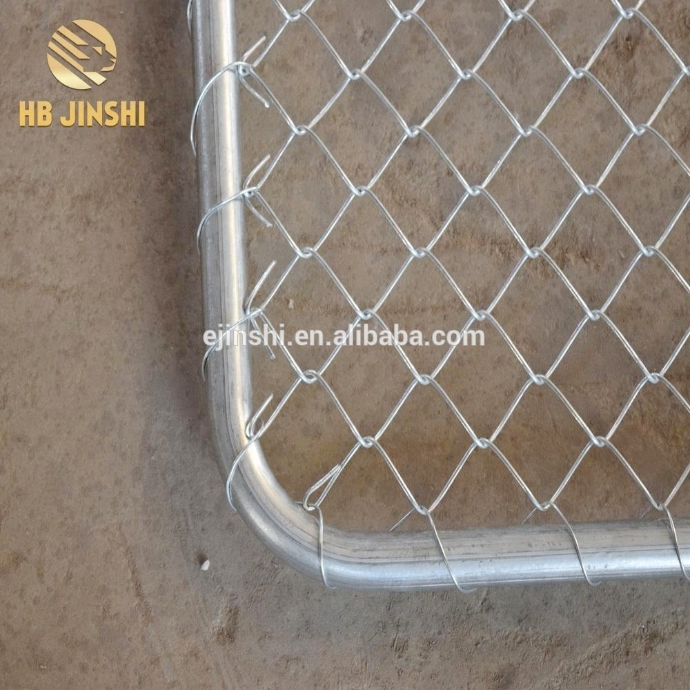 Chain Link Fence Swing gate Removable Security Gate for home