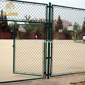 Playground Safety fence gate chain link fence gate for walk through door