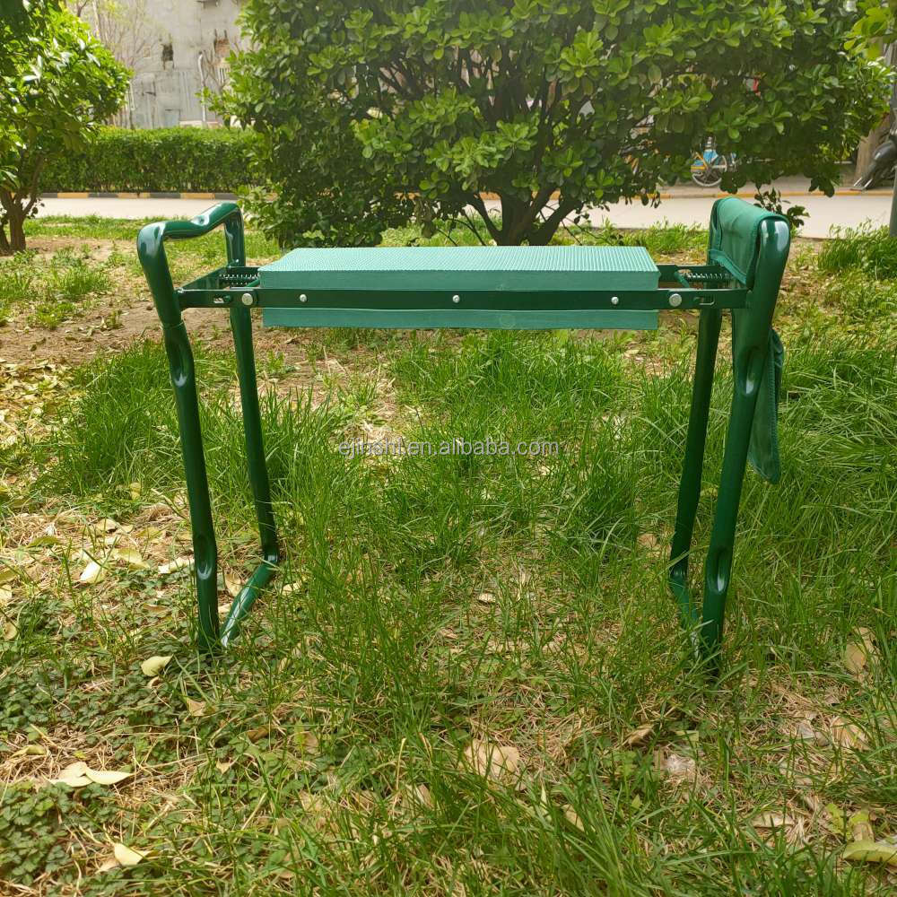 Folding Garden Kneeler Bench Kneeling Soft Eva Pad Seat Stool