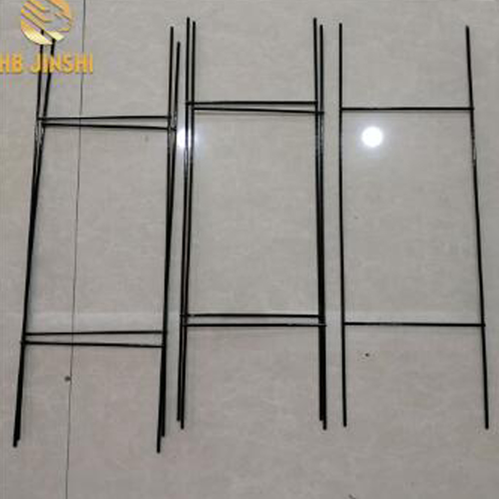 Black H Frame Wire Stakes 9 Gauge 10