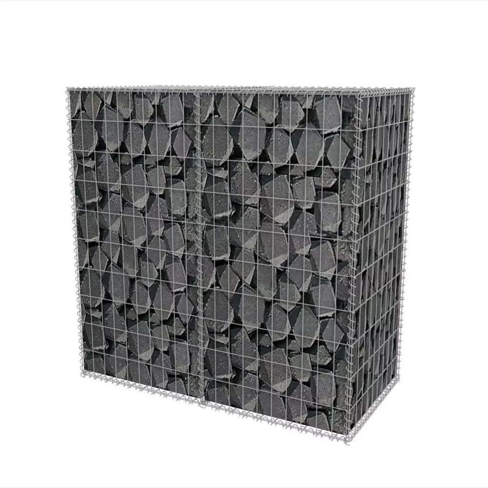 Garden Features Welded Wire Retaining Wall Heavy Galvanized Gabion Mesh Wall 60*60*100cm