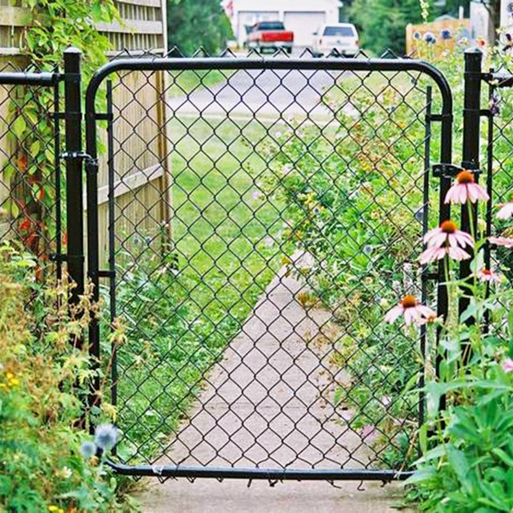 Factory Direct Supply 1 x 1.5 m Home Garden Used Walk Through Chain Link Gate