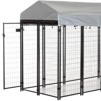 heavy duty modular 6x10 outside welded wire metal mesh extra large outdoor house crate pet cage dog kennels and run for dogs