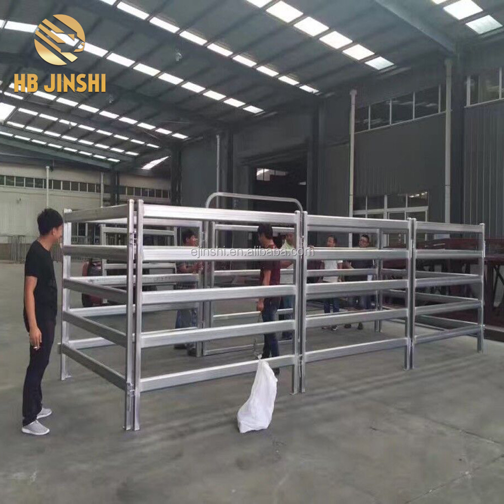 6 Rails Livestock Equipment Cattle Yard Panels factory