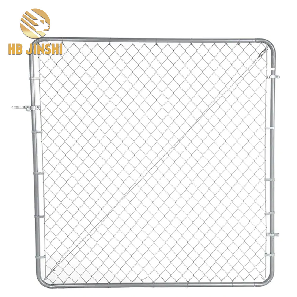 Chain Link Fence Swing gate Removable Security Gate for home