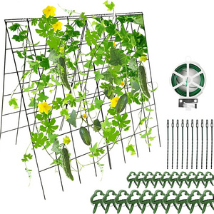 Steel Wire Weld Grid For Plant Support Cucumber Climbing Trellis