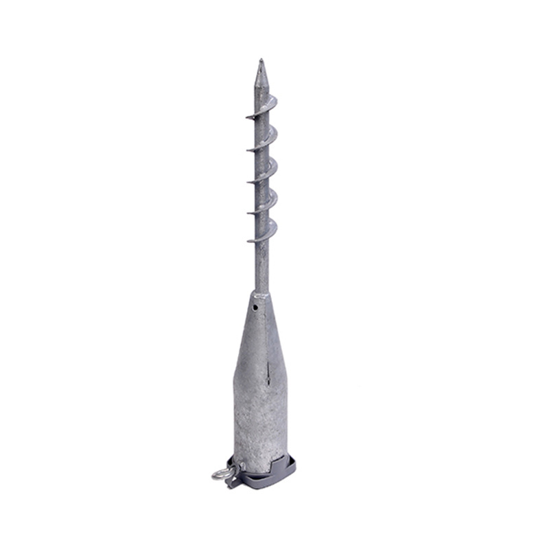 910mm  Powder coated Fence Post Anchor Spike