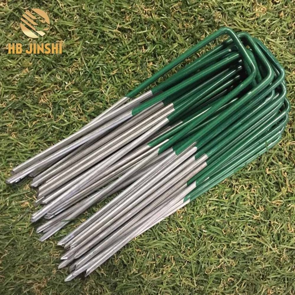 U pin staple grass sod nail for artificial lawn factory