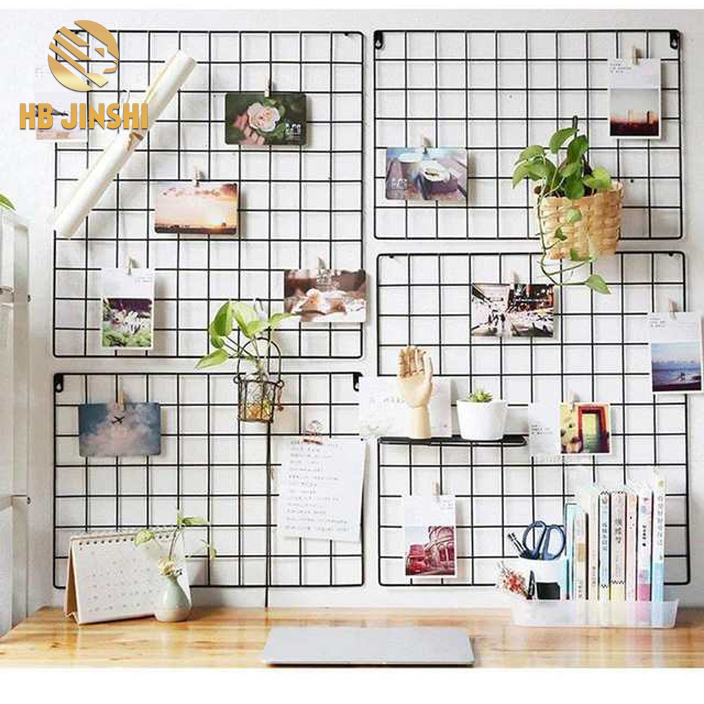 Multifunction Metal Mesh Grid Panel for Photo Wall