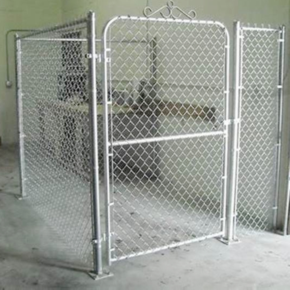 Chain Link Fence Swing gate Removable Security Gate for home