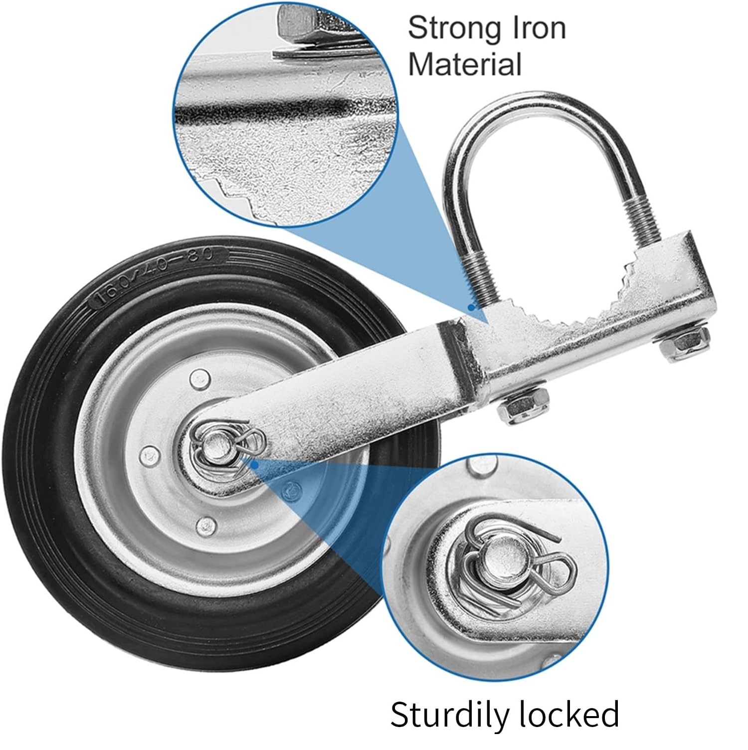 Heavy Duty Gate Helper Wheel for Chain Link Fence Swing Gate