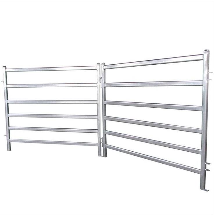 Heavy duty galvanized cattle yard horse fence panel sheep panels portable livestock panels