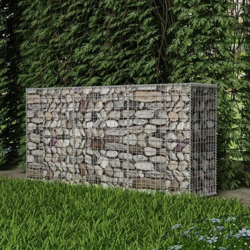 Garden Features Welded Wire Retaining Wall Heavy Galvanized Gabion Mesh Wall 60*60*100cm