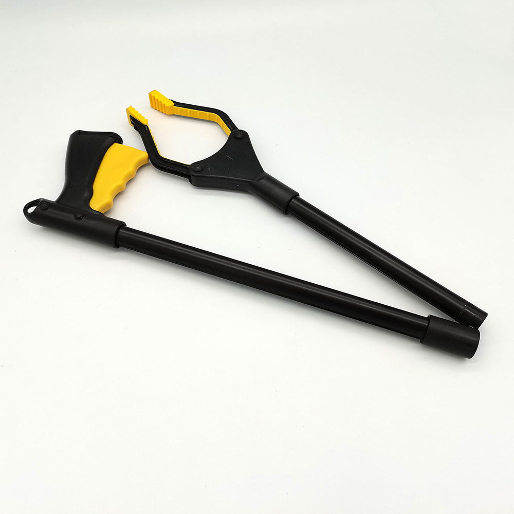 Foldable steel Pick Up Stick Strong Grip Tip Trash Picker Reacher Grabber Tool