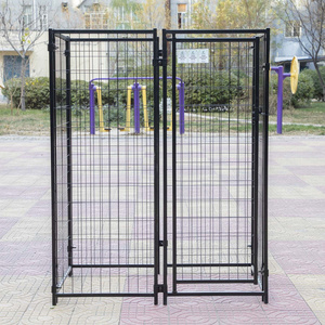 heavy duty modular 6x10 outside welded wire metal mesh extra large outdoor house crate pet cage dog kennels and run for dogs