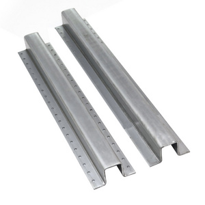 Galvanized steel  u channel fence post u post  with punched holes