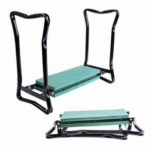 Folding Garden Kneeler Bench Kneeling Soft Eva Pad Seat Stool