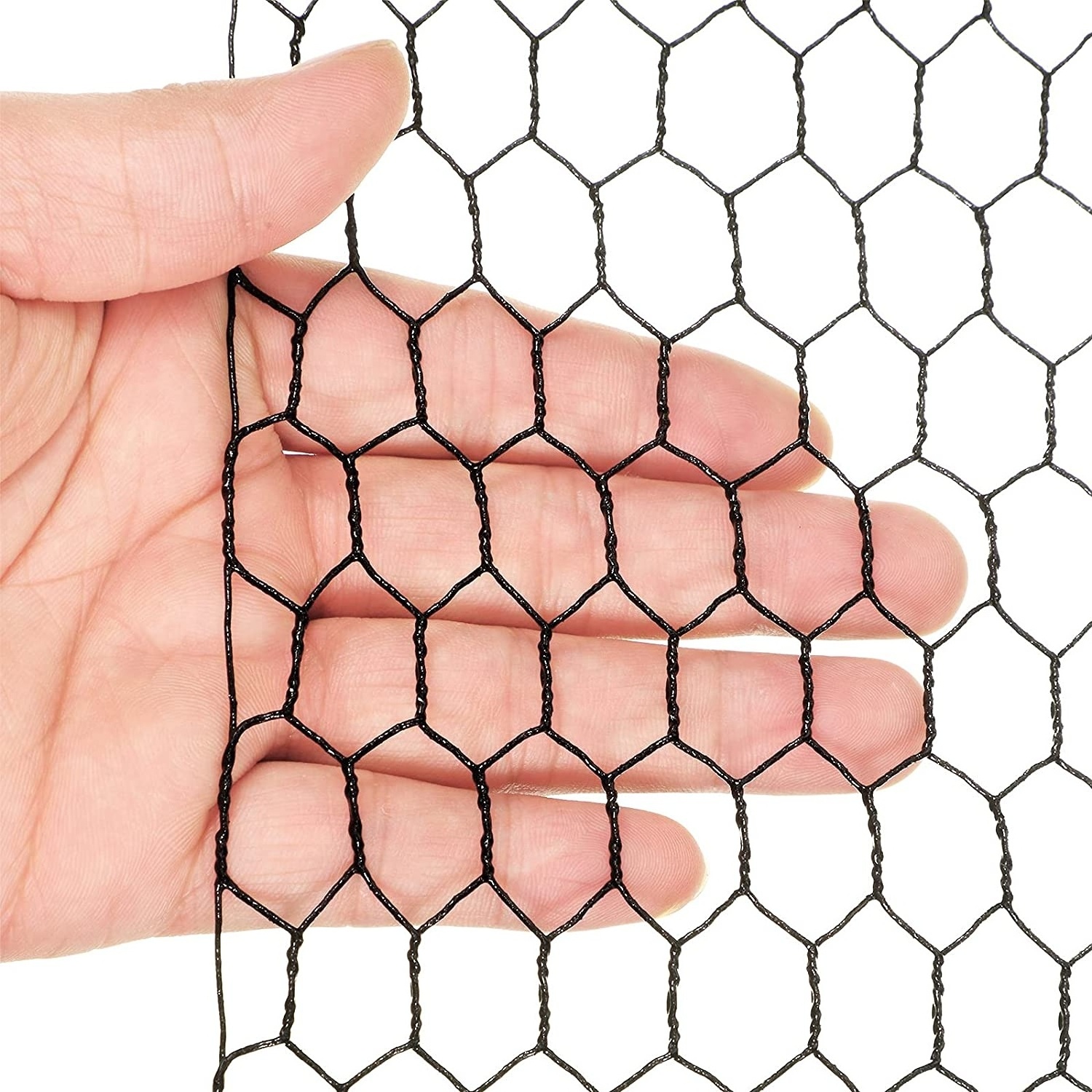 1/2 inch Hexagonal Farm Fencing Mesh Rust Proof Hex Fish Trap Wire Netting 150 foot