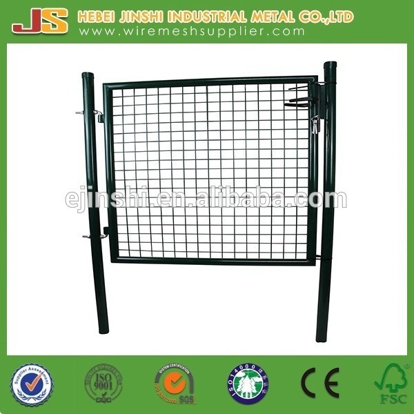 iron fence design metal sliding garden gate