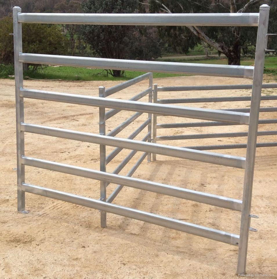 Heavy duty galvanized cattle yard horse fence panel sheep panels portable livestock panels