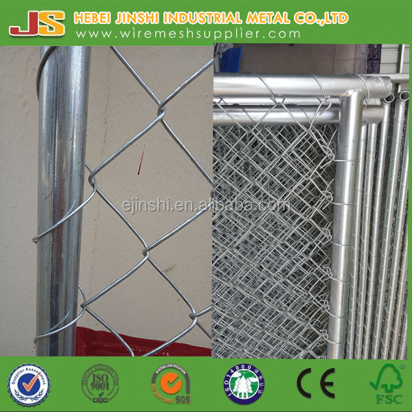 used chain link fence panels temporary chain link fence