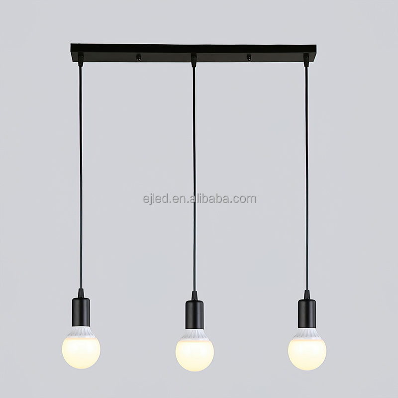 Rustic Semi Flush Ceiling Lights Metal Drum 5-Light Industrial Metal Cage Shade Matte Black Finish for Foyer IN0146