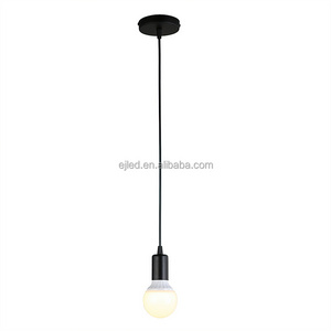 Rustic Semi Flush Ceiling Lights Metal Drum 5-Light Industrial Metal Cage Shade Matte Black Finish for Foyer IN0146