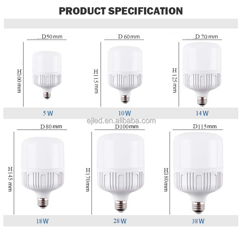 Wholesale High Watt 350W Bulb Equivalent 40W LED Corn Light Bulb Cool White 5000K E26 Base 4000 Lumens 300 Watt Light Bulb