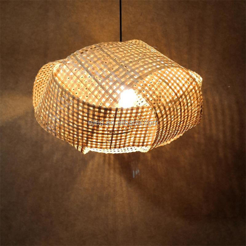 Handy Brite Rattan Pendant Light Wicker Chandelier Ceiling Luxury Hanging Light for Living Room Modern Lighting RT0077