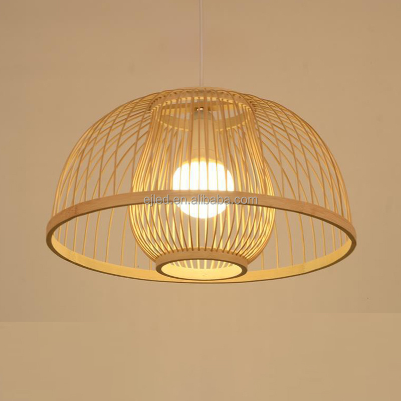 Handy Brite Rattan Pendant Light Wicker Chandelier Ceiling Luxury Hanging Light for Living Room Modern Lighting RT0077