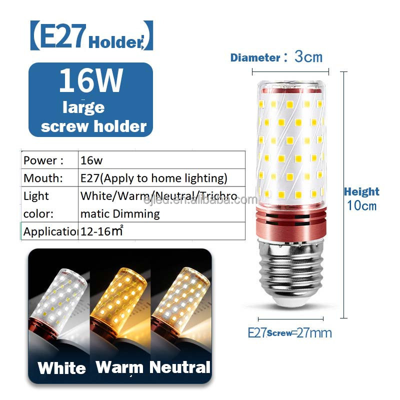 Wholesale 16W E27 LED Bulbs 14W Microwave Corn Bulb Cool White 6000K 40W Halogen Bulb Replacement for Microwave Over Stove