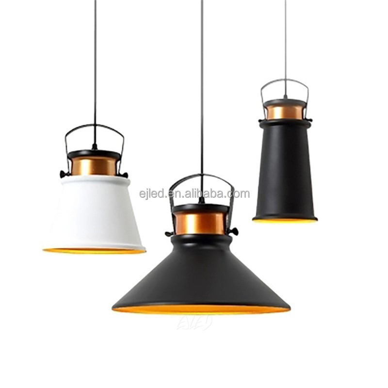 Industrial Nautical Pendant Light Black Metal Vintage Barn Hanging Ceiling Light Fixture Mk0066