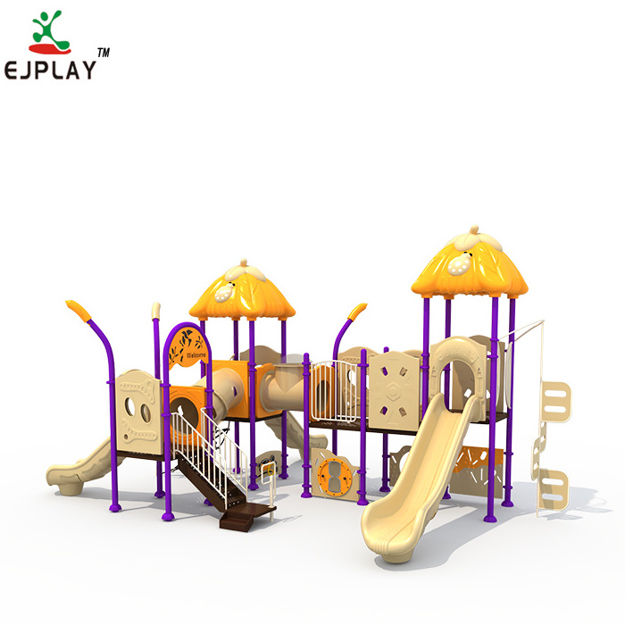 Cheap China Manufacturer  outdoor Plastic Children kids Slide And Swing For Children And Kids For Sale