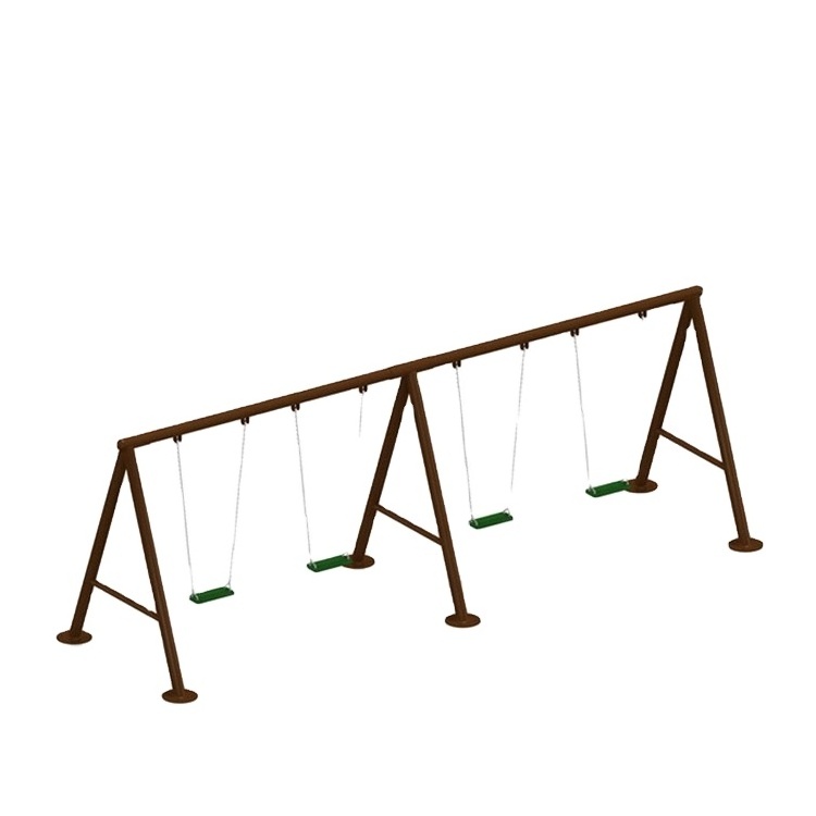 Outdoor swing steel popular good quality school outdoor swing sets backyard outdoor  toy swing sets