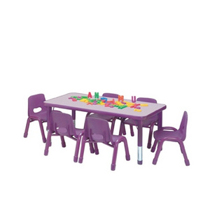 Cheap Kids Plastic Table and Set Chair Color Full Small Plastic School Classroom Kindergarten Home chair and table