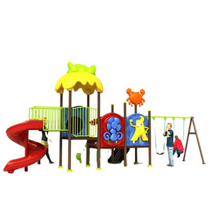 Unique Design outdoor Playground Set Kids Swing & Jungle Gym Park Toys Made of Durable Metal Plastic PP & LLDPE Materials